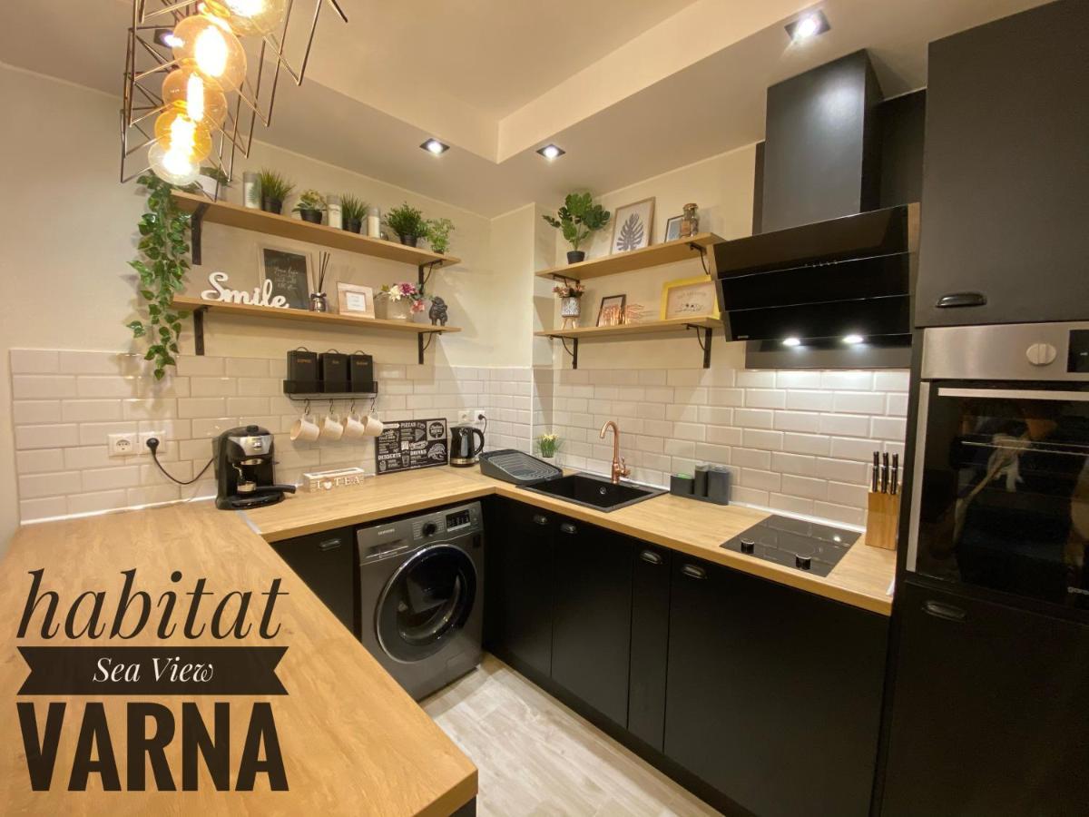 Habitat Sea View Apartment Várna Kültér fotó